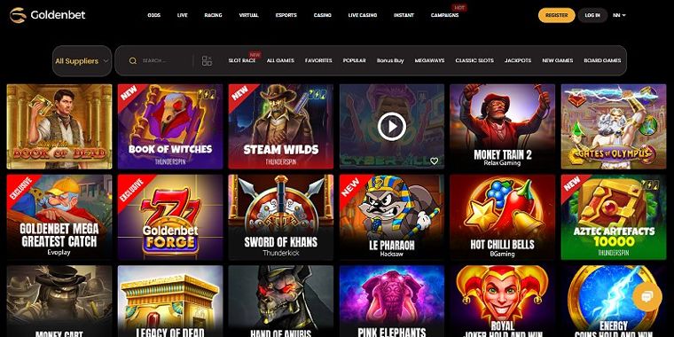 Skjermbilde av Goldenbet casino