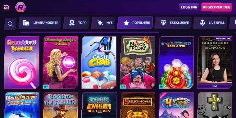 Skjermbilde av Roby Casino casino